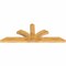 Ekena Millwork Richland Rough Sawn Timber Gable Bracket, Western Red Cedar, 84"W x 31"H x 4"D x 6"F, 9/12 Pitch GBW084X31X0406RIC00RWR - alternate 2